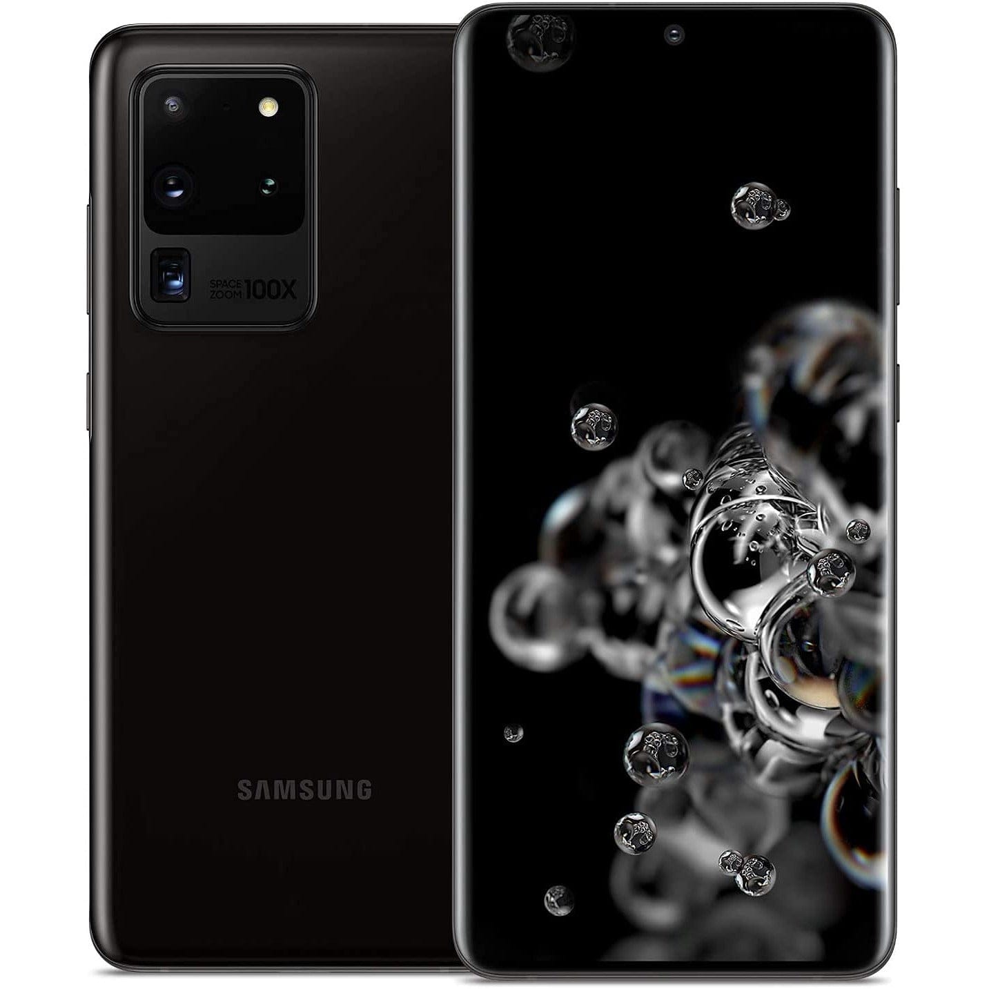 SAMSUNG Galaxy S20 Ultra 5G SM-G988U 128GB, Cosmic Black GSM