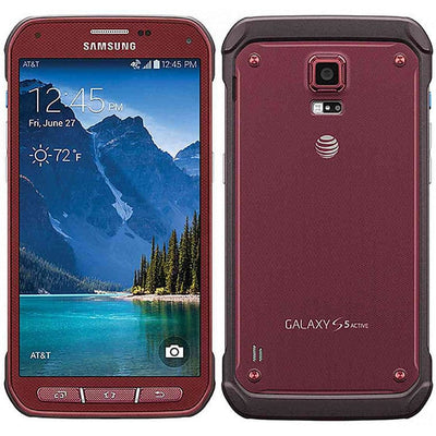 Samsung Galaxy S5 Active - 16 GB - Ruby Red - AT&T - GSM