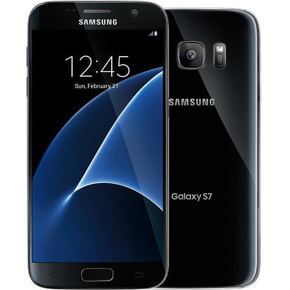 Samsung Galaxy S7 Unlocked-GSM Black SmartCell-Phone SM-G930F