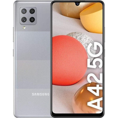 Samsung - Galaxy A42 5G 128GB (Unlocked) - White