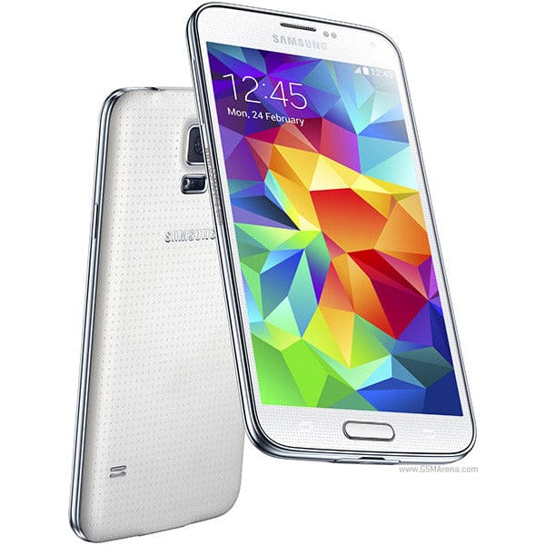 Samsung Galaxy S5 Sm-g900h Android Cell-Phone 16 GB - Shimmery White