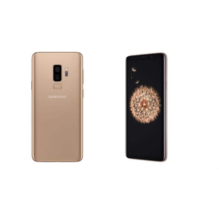Samsung Galaxy S9+ SM-G9650 64GB SmartCell-Phone (Unlocked, Gold)