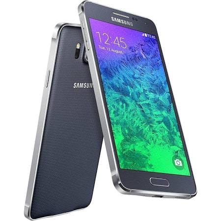 Samsung Galaxy Alpha 4G LTE- Charcoal Black Factory Unlocked