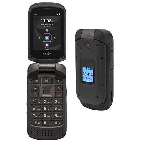 Sonim XP3 XP3800 | 4G LTE | 8GB Rugged Flip Cell-Phone | At&t - Black