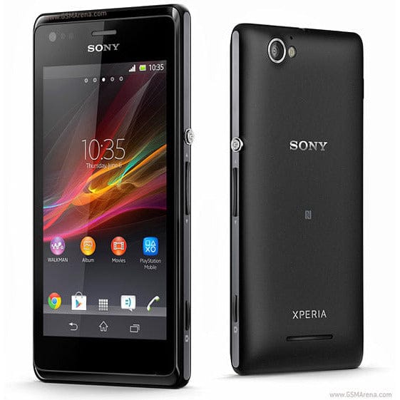 Sony Xperia M SmartCell-Phone Black Dual SIM Unlocked Import C2005
