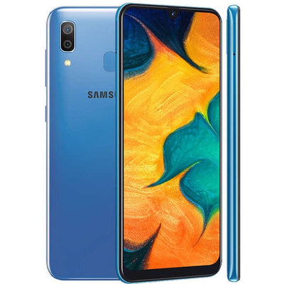 Samsung Galaxy A30 A305G 64GB Duos Unlocked-GSM Cell-Phone w-Dual 16M