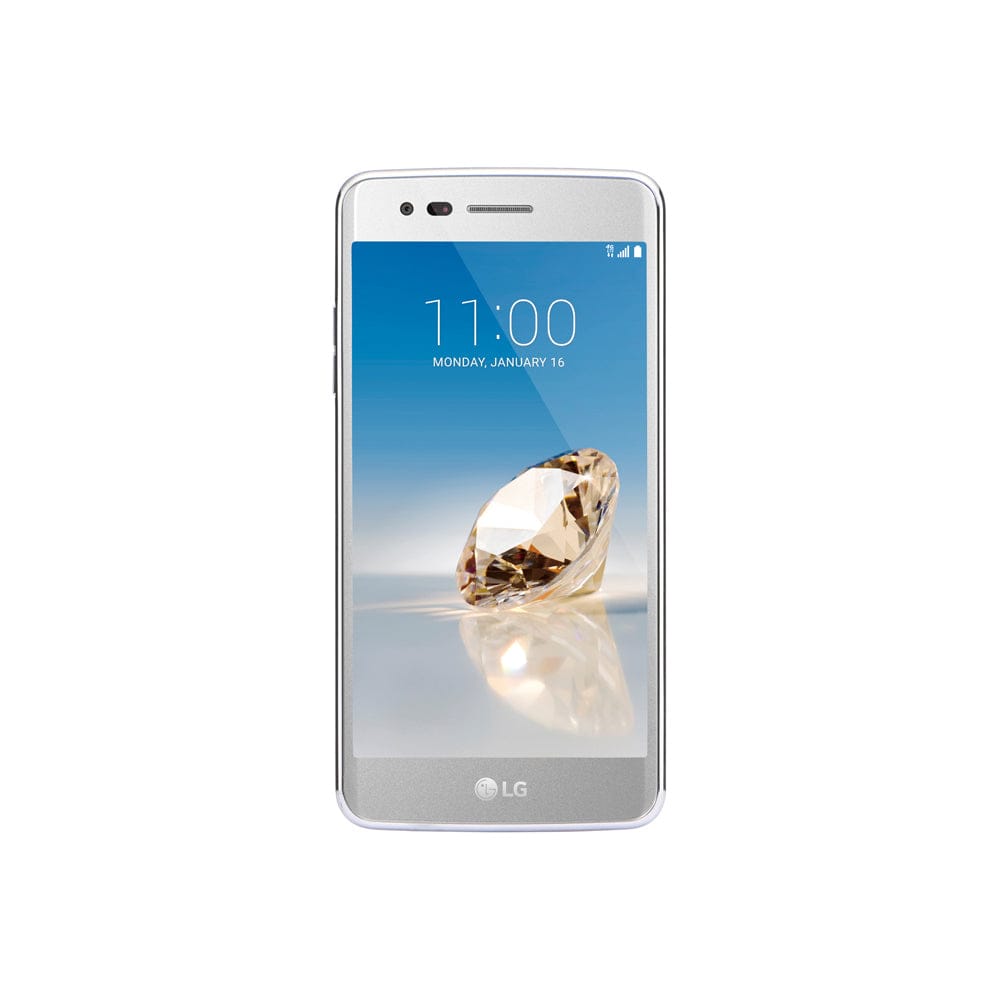T-Mobile LG Aristo SmartCell-Phone Silver - 16GB - Android 7.0 Nougat