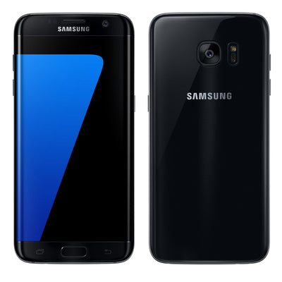 Samsung Galaxy S7 Edge - Dual-SIM - 32 GB - Black Onyx - Unlocke