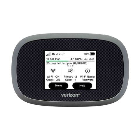 Verizon Unlocked - Jetpack MiFi 8800L 4G LTE Mobile Hotspot - Gray with i