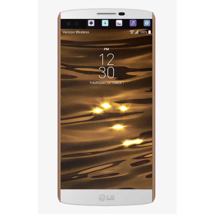 LG V10 H960A Verizon Unlocked GSM 4G LTE Mobile Cell-Phone White and Gold